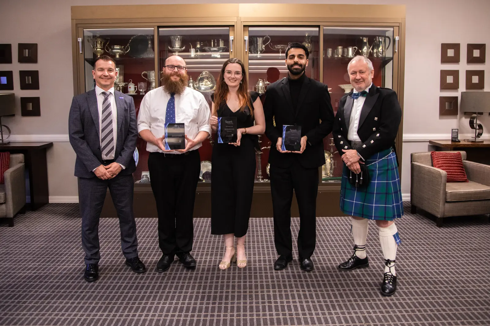 Nexus Innovation Award winners at the Spark Awards